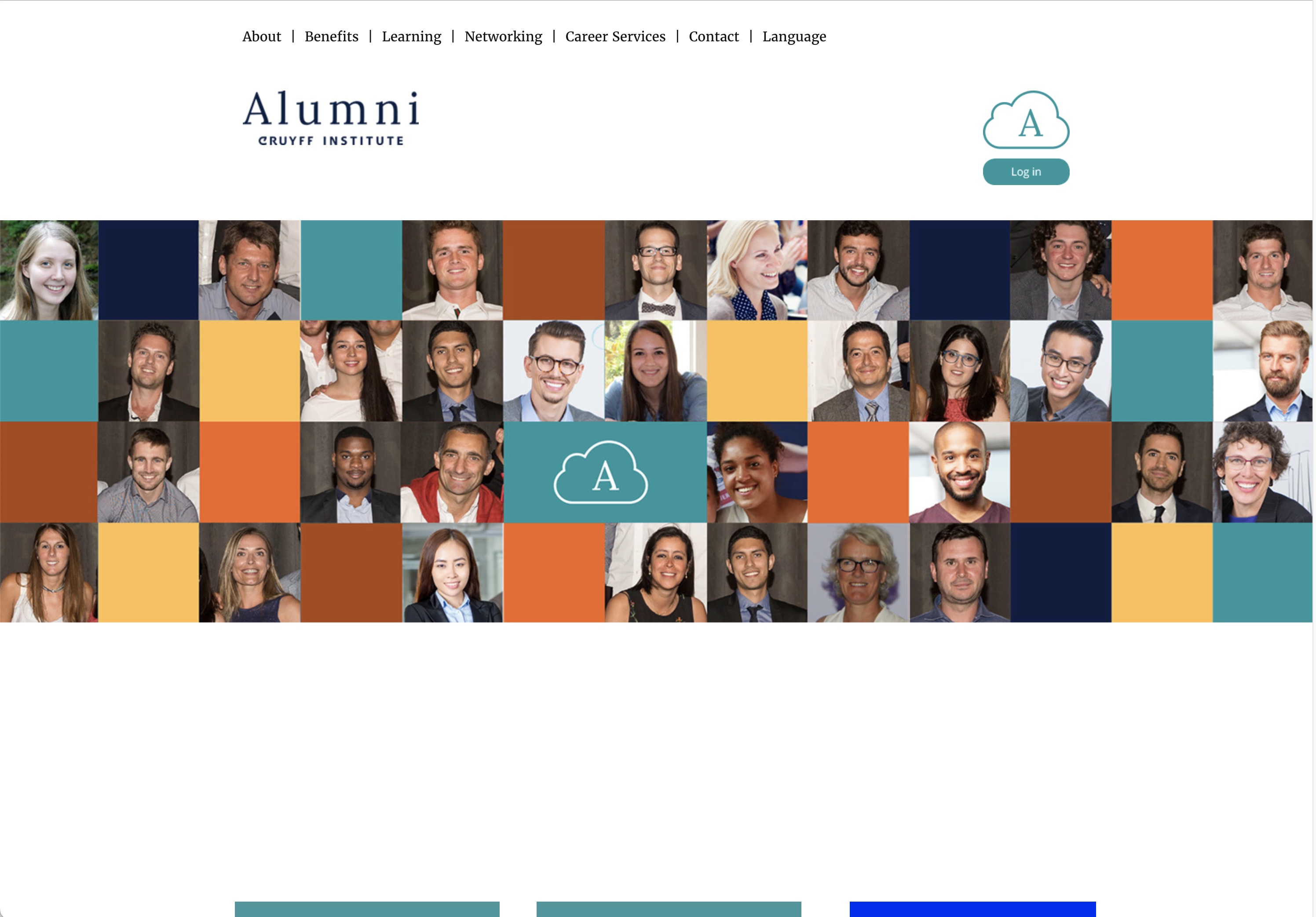Desarrollo de red social privada y extranet académica para alumnos y alumni de Johan Cruyff Academics International - Plataforma social privada y extranet Cruyffalumni.org