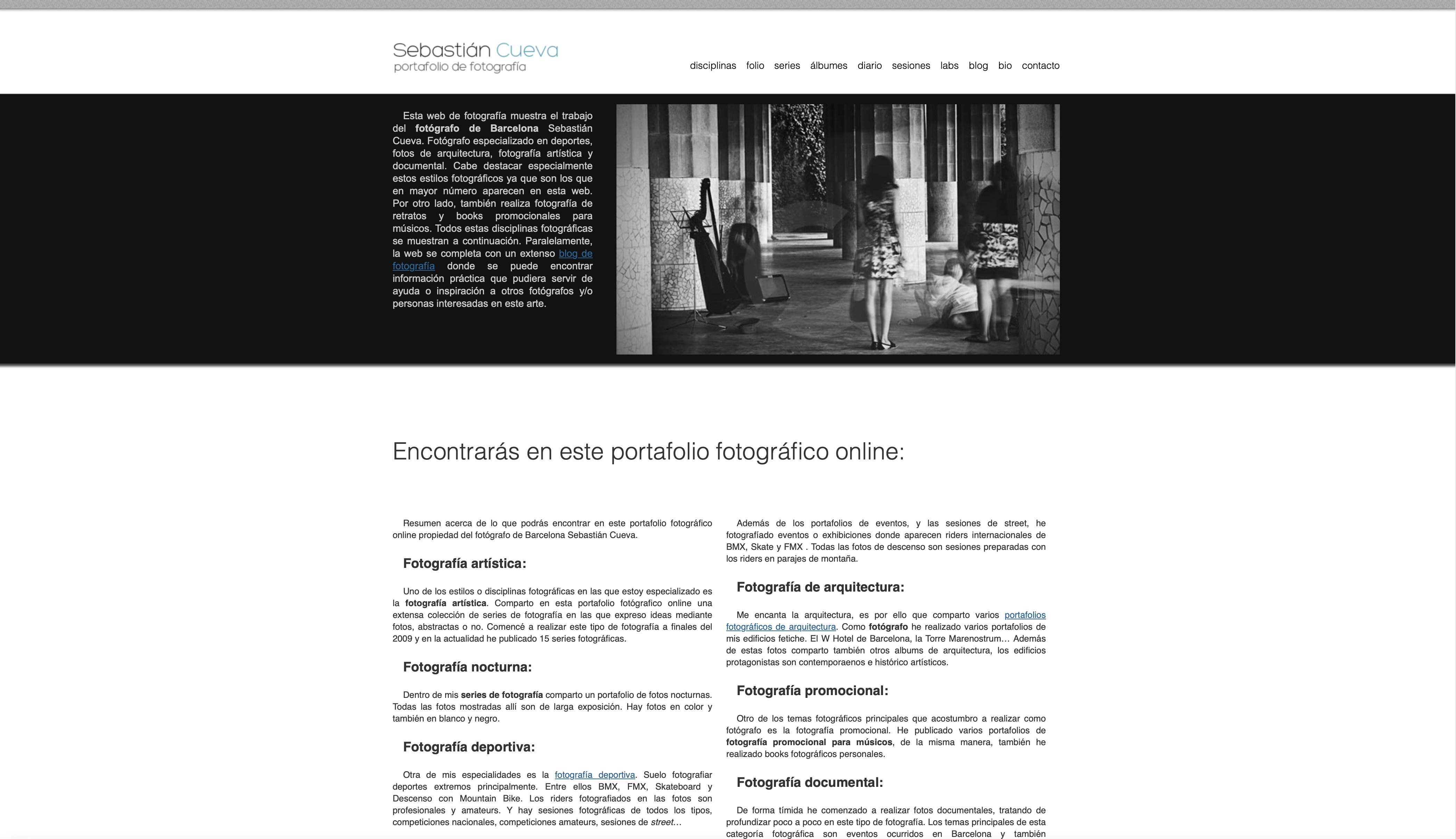 Blog personal de fotografía iniciado antes de 2014 y revisado en años posteriores - Blog de fotografía Fotografía decueva