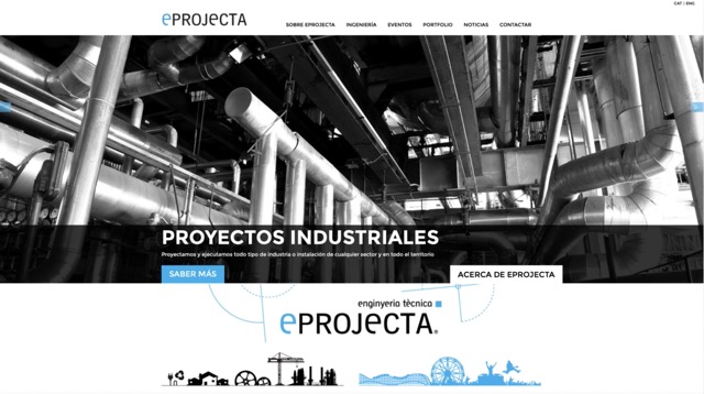 Desarrollo web para la ingeniería eProjecta de Manresa