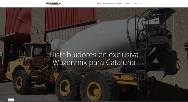Proyecto web para Metal Martil SL