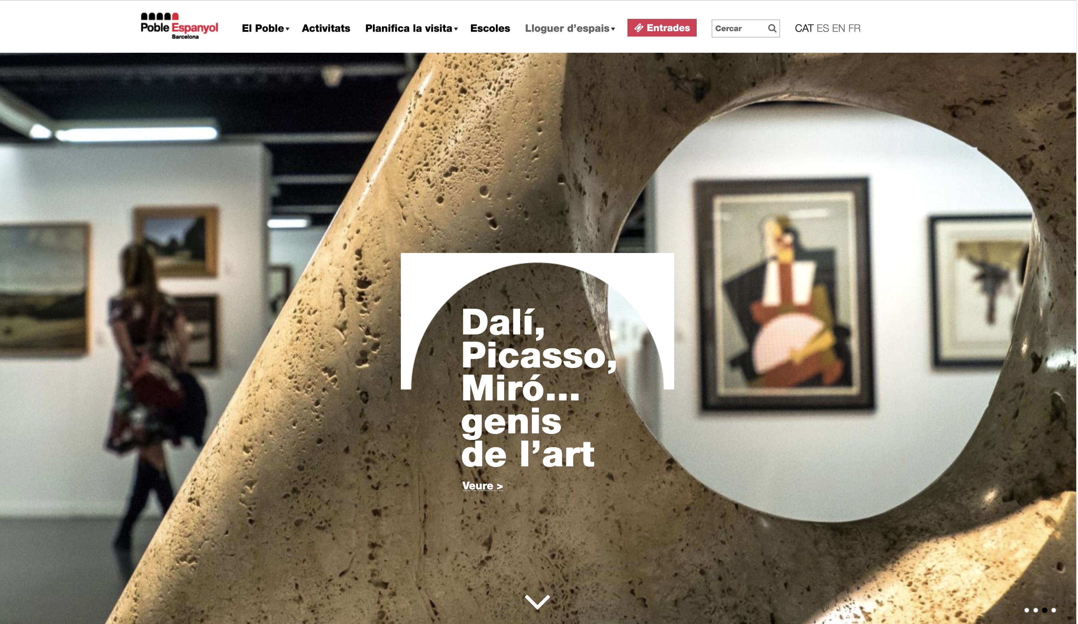 Migración desde Drupal y desarrollo a medida en WordPress para un recinto cultural de referencia - Portal web del Poble Espanyol de Barcelona